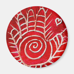 Hamsa / Healing Hand / Hand of Fatima Magnet