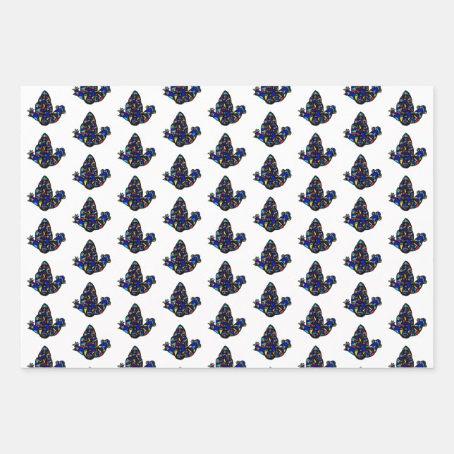 Hamsa Ji - Wrapping Paper Sheets (Front)