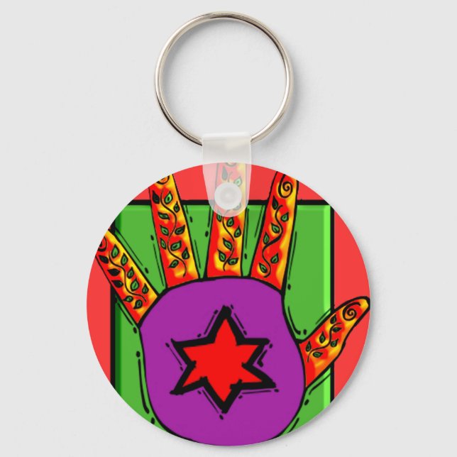 Hamsa Keychain (Front)