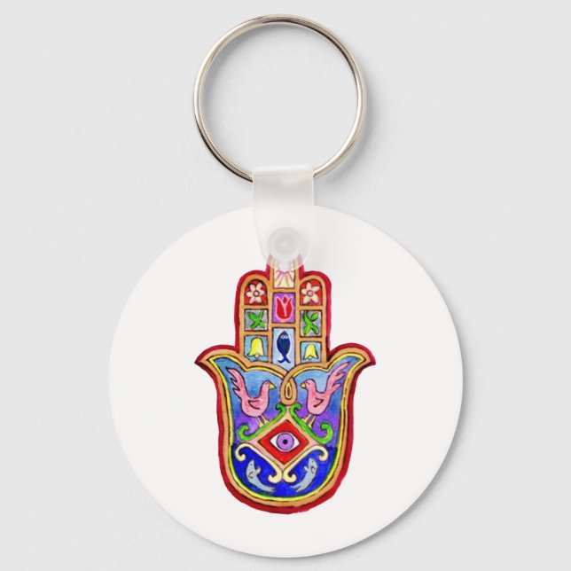 Hamsa Keychain (Front)