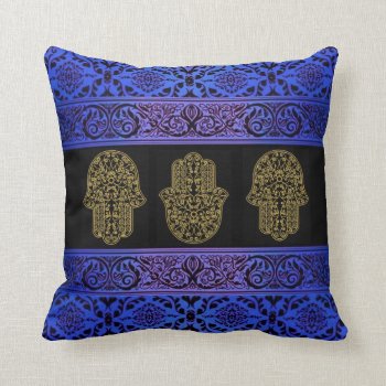 Hamsa*lace*pillow Throw Pillow by hennabyjessica at Zazzle