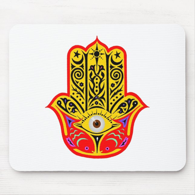 Hamsa - Magic Hamsa Mouse Pad (Front)