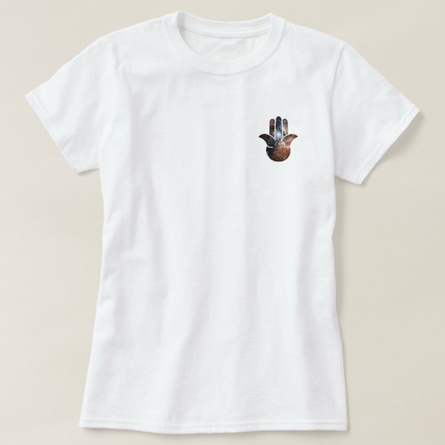 Hamsa Milky Way T-Shirt (Design Front)