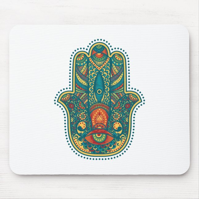 Hamsa Mouse Pad (Front)
