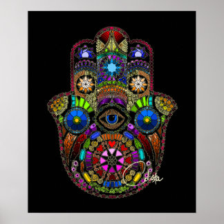 Hamsa Posters | Zazzle