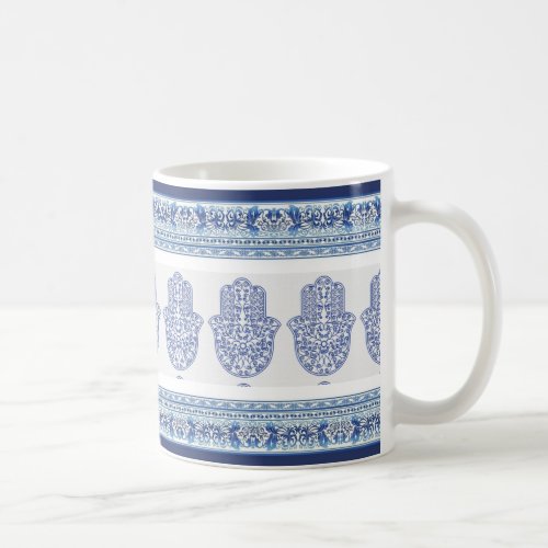 hamsatunismoroccohennablue coffee mug