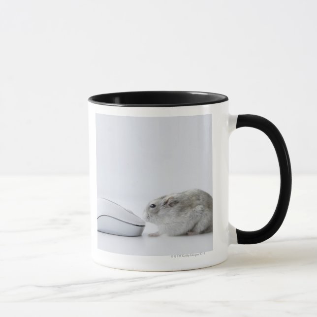Hamster and Computer mouse Mug (Right)