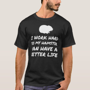 Hamster Apparel Cute Hamsters Lover Design T-Shirt