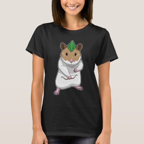 Hamster Archer Bow T_Shirt