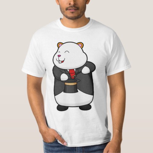 Hamster as Magician with Magic wand  Hat T_Shirt