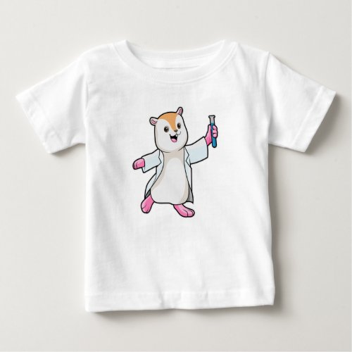 Hamster as Scientist with Test tube Baby T_Shirt