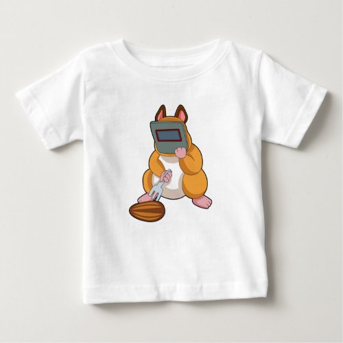 Hamster as WelderPNG Baby T_Shirt