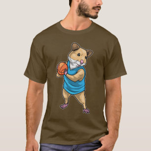 Hamster Basketball player Basketball T-Shirt