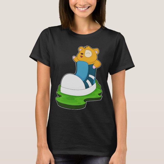 Hamster big Shoe T-Shirt (Front)