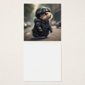 Hamster Biker (Front & Back)