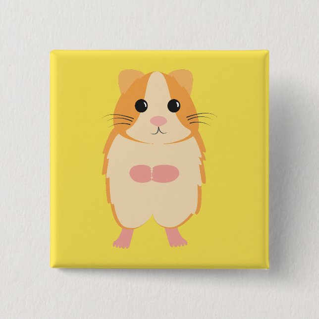 Hamster Button (Front)