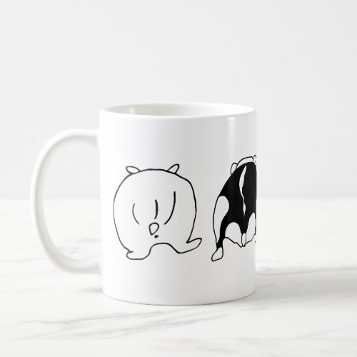 Hamster Butts Coffee Mug