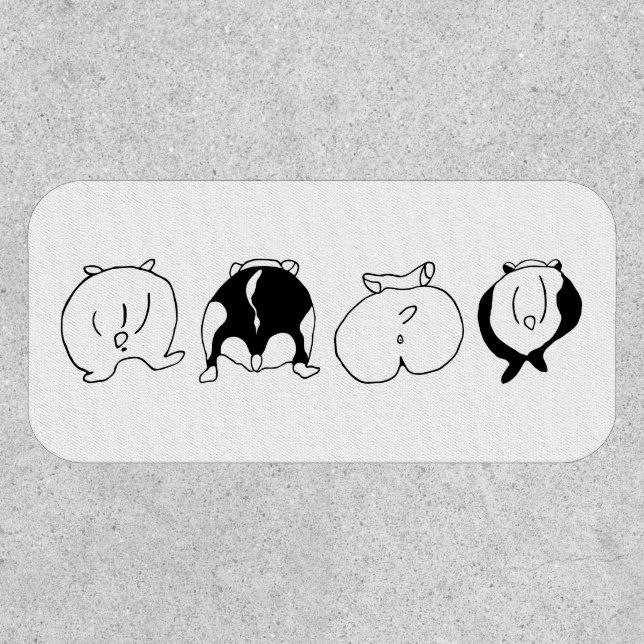 Hamster Butts Patch (Front)