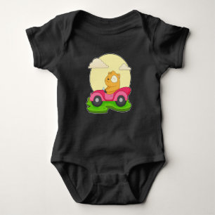 Hamster Car Baby Bodysuit