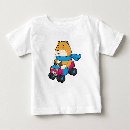 Hamster Car Baby T_Shirt