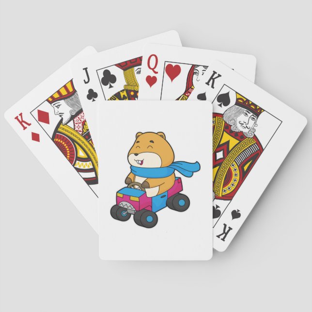 Hamster Car Poker Cards (Back)