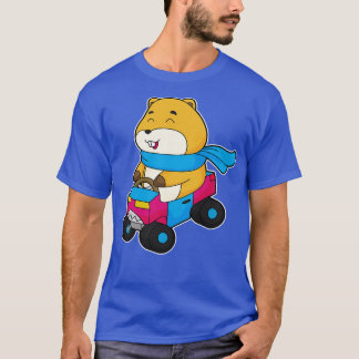 Hamster Car  T-Shirt
