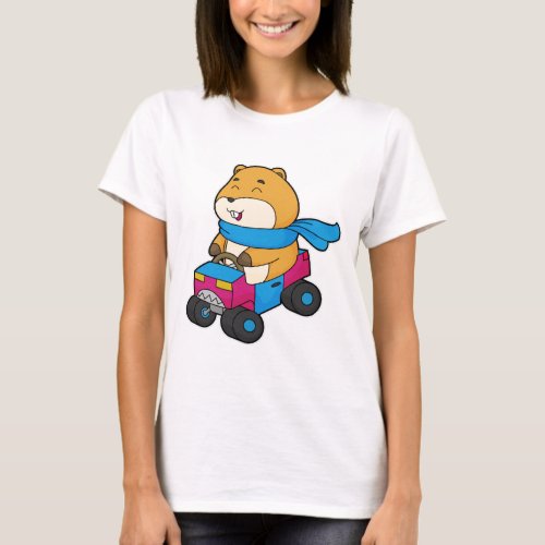 Hamster Car T_Shirt