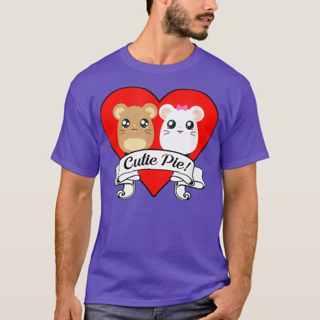 Hamster Cute Pet Love T-Shirt (Front)