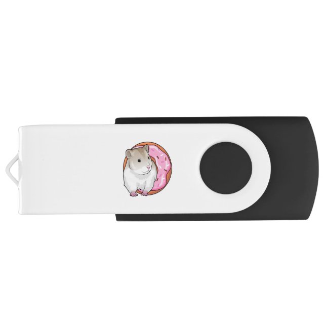 Hamster Donut Flash Drive (Back)