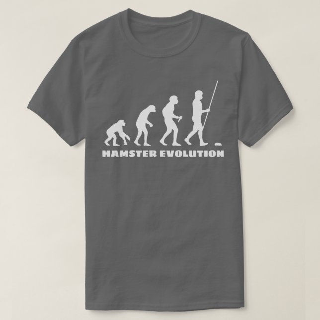 Hamster Evolution  T-Shirt (Design Front)