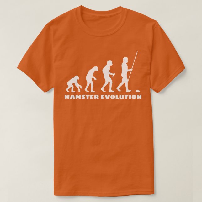 Hamster Evolution  T-Shirt (Design Front)