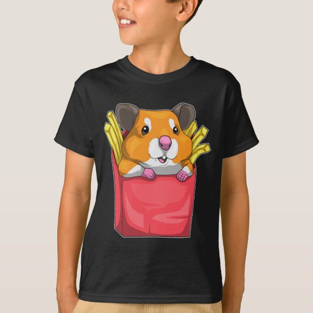 Hamster French fries T-Shirt (Front)