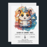 Hamster Friends Playful Birthday Invitation<br><div class="desc">Join the fun with our Hamster Friends Playful Birthday Invitations. These invitations are more than just paper; they are bonds of friendship inviting your loved ones to share in the joy of your special day. The whimsical hamster illustrations, set against a backdrop of playfulness, create an atmosphere of camaraderie and...</div>