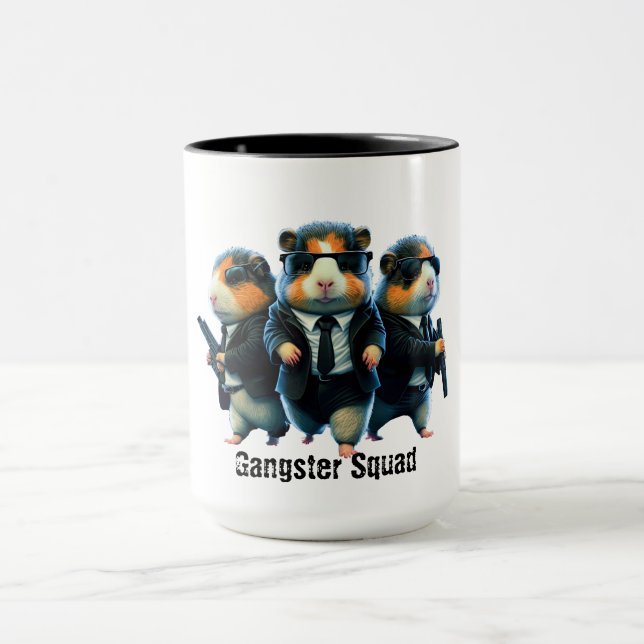 Hamster Gangster Squad Mug (Center)