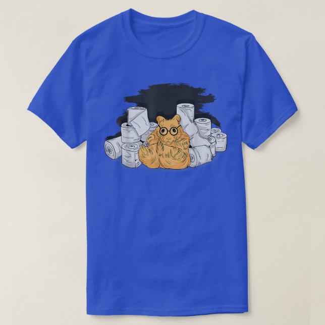 Hamster Guinea Pig Omnivore Rodent Nocturnal2613 T-Shirt (Design Front)