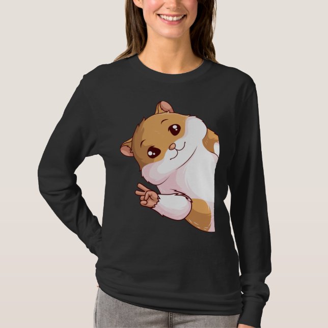 Hamster Hammy Women Kids Boys Girls T-Shirt (Front)