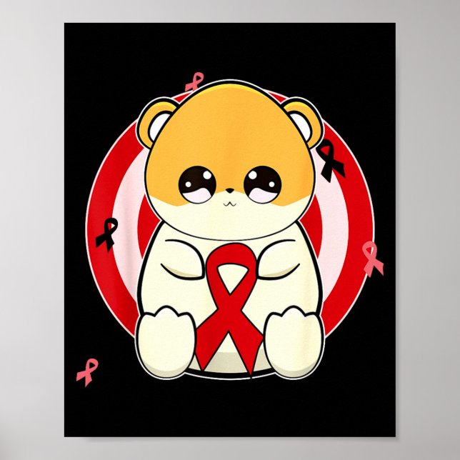 Hamster Heart Disease Awareness Month  Poster (Front)