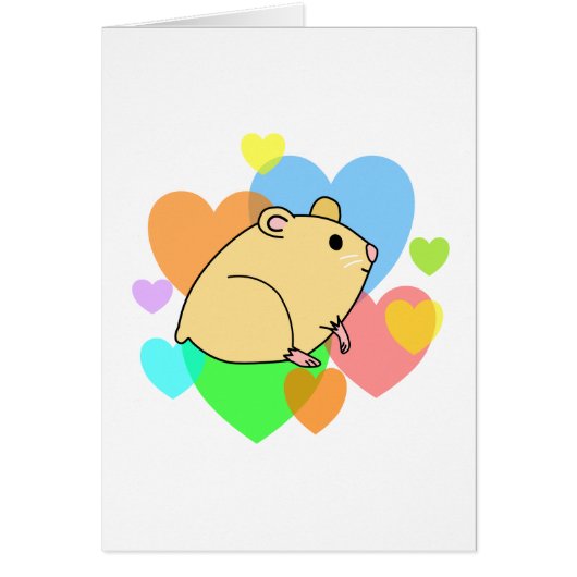 Hamster Hearts Cards (Front)