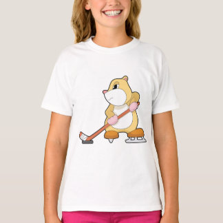 Hamster Ice hockey Ice hockey stick T-Shirt