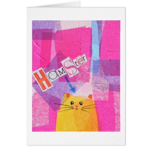Hamster! in Pink Cards (Front)