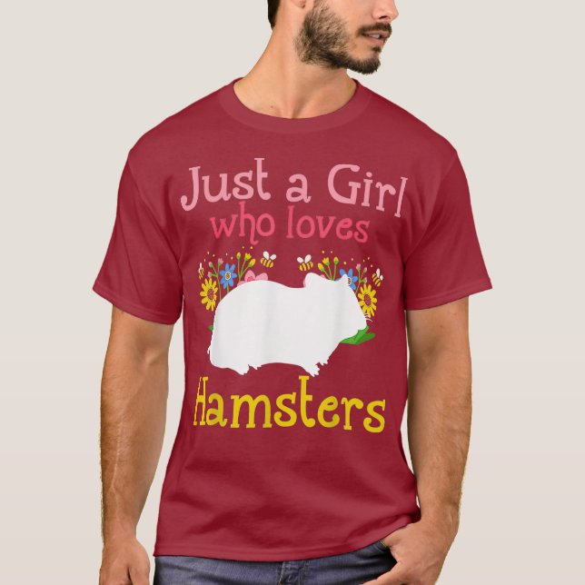 Hamster Just A Girl Who Loves Hamsters _11 T-Shirt (Front)