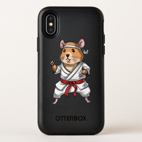 Hamster Karate OtterBox Symmetry iPhone X Case