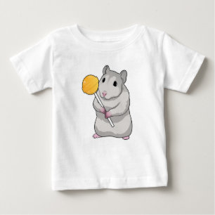 Hamster Lollipop Baby T-Shirt