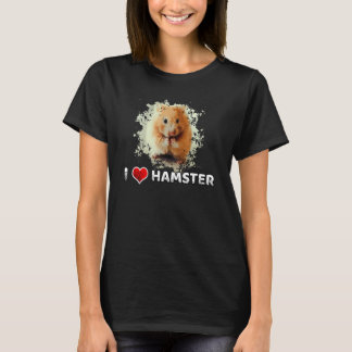 Hamster Love Hamster Face T-Shirt