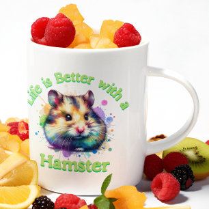 Hamster lover rodent owner coffee tea lover gift  coffee mug
