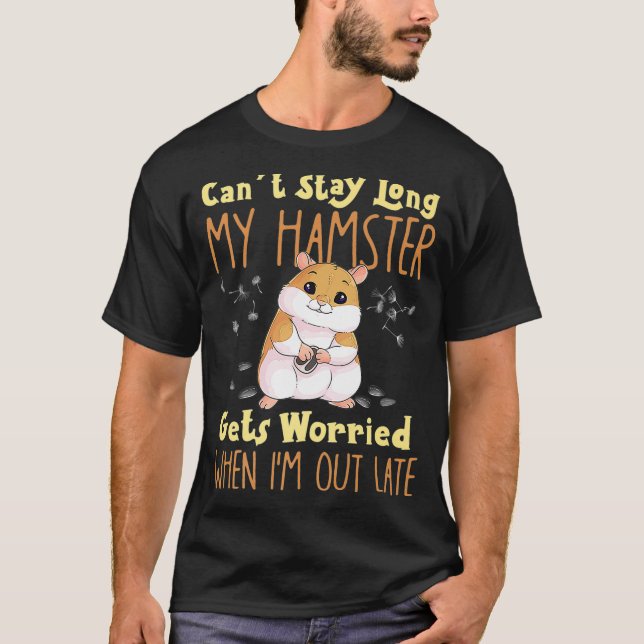 Hamster Meme Design For Pet Hamster Owners T-Shirt (Front)