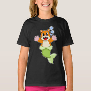 Hamster Mermaid T-Shirt