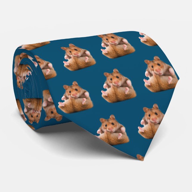Hamster Neck Tie (Rolled)