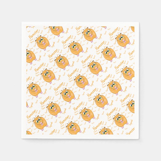 hamster paper napkins (Front)