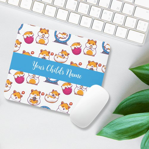 Hamster Personalized Mouse Pad